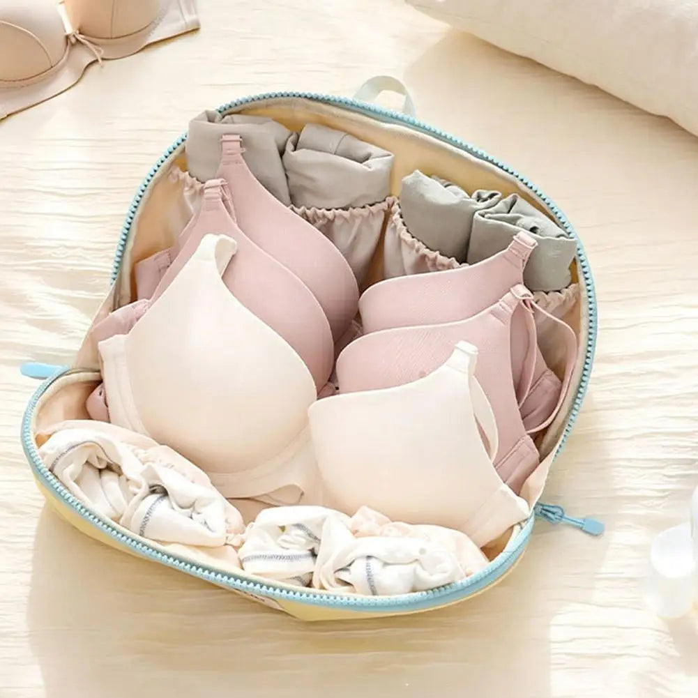 Travel Organizer Bag Large Capacity Underwear Storage Pouch Portable Cosmetic Makeup Case Toiletry Bag for Women Oasis Select