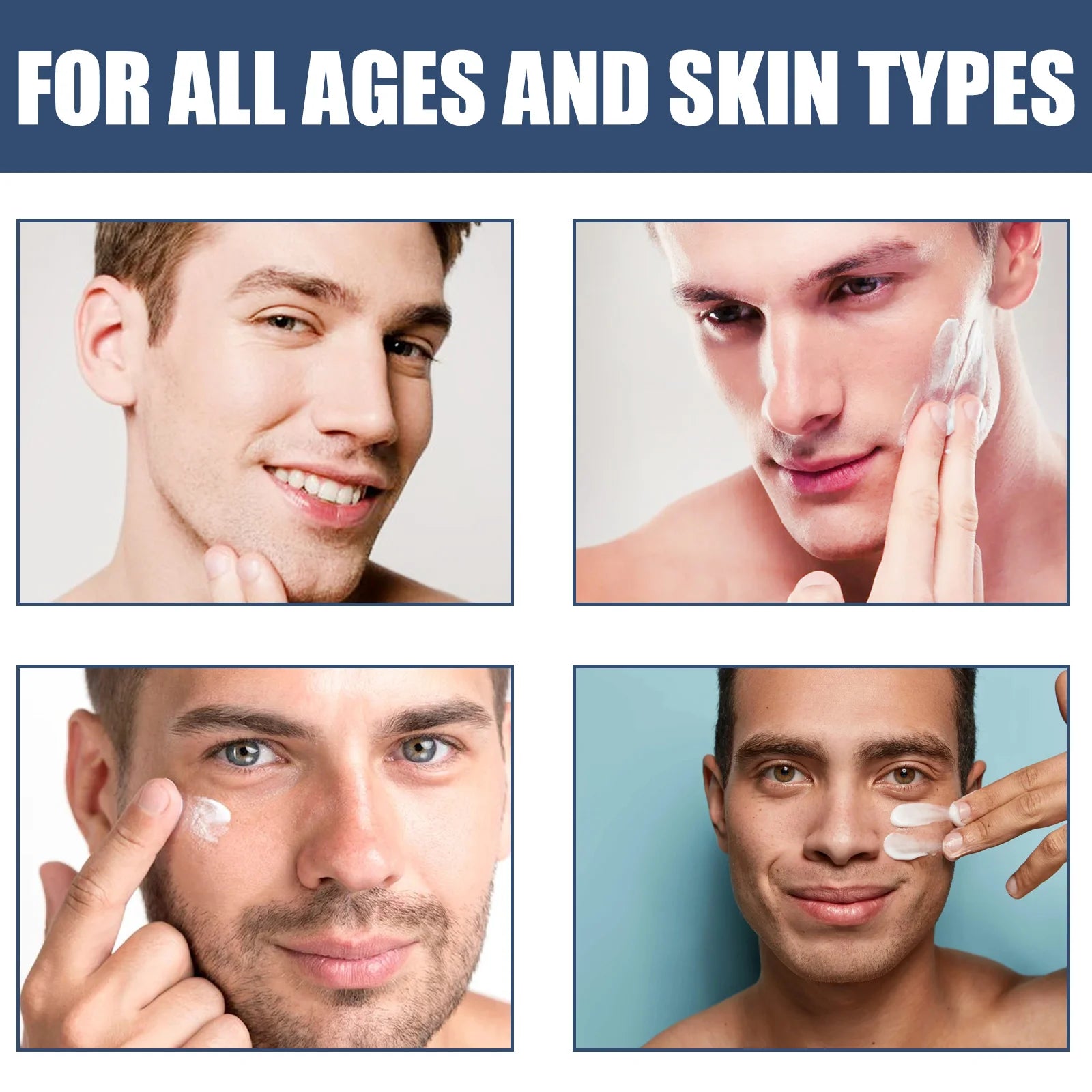 East Moon 6-in-1 Men's Face Cream | Collagen Anti-Aging Men's Face Cream Oasis Select