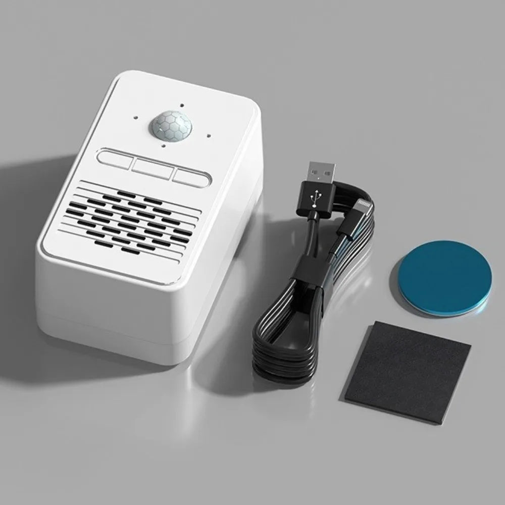 PIR Motion Sensor Wireless Smart Doorbell Anti-theft Audio Alert Voice Announcement Alarm Wall Mounted Motion Activated Chime Oasis Select
