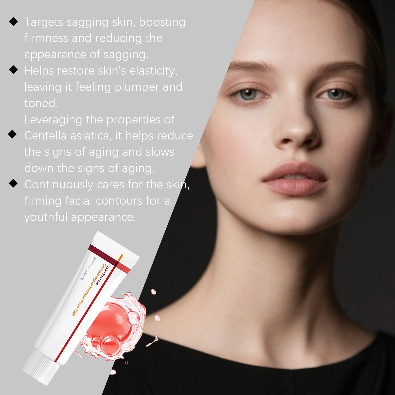 Firming Skin Centella Asiatica Cream Hydrating Moisturizing Improves Skin Firmness Reduces Sagging Skincare Moisturize Cream Oasis Select