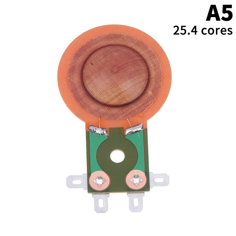 25.4MM Tweeters Voice Coil Round Speaker Treble Coil Replacement Horn Titanium Film Copper Clad Alumium Diaphragm Oasis Select A5