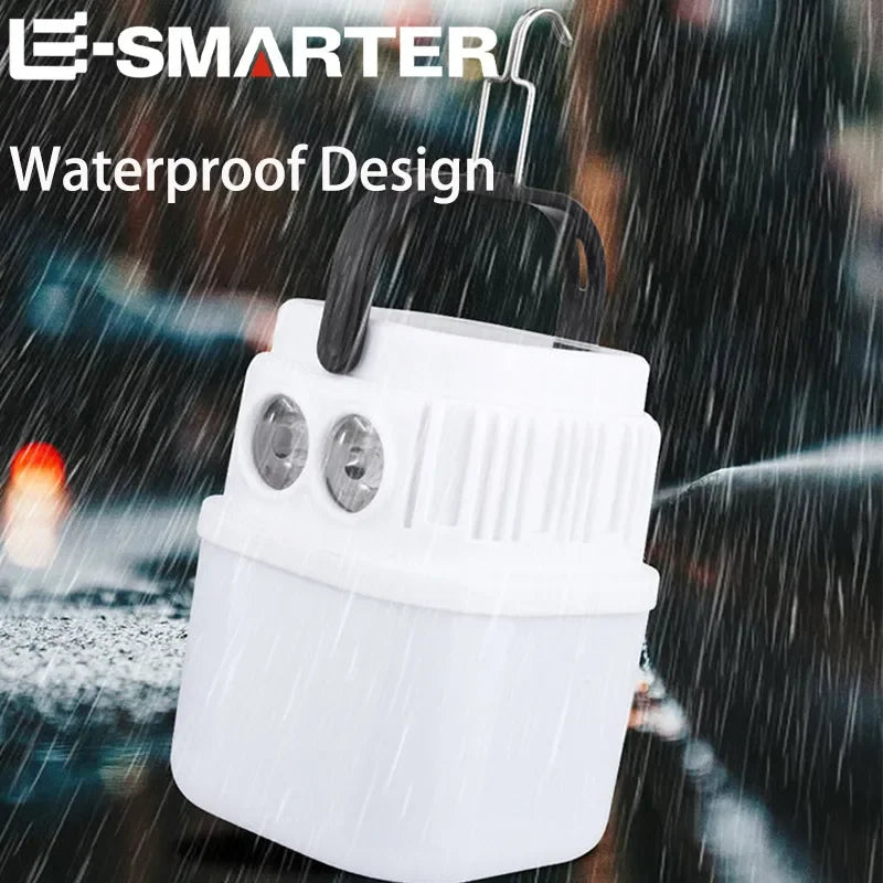 Powerful Solar-Powered Charging Outdoor Camping Light Tent Light Multi-Function Type-C Rechargeable Emergency Light Oasis Select