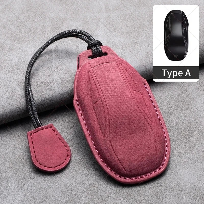 Full Protection Soft Touch Car Smart Key Case Holder Keyring Protection Cover for IM 2022 L7 2023 LS6 2023 LS7 Auto Key Shell Oasis Select A-red keyring