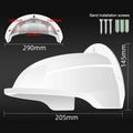 Universal Sun Rain Shade Camera Cover Shield Cover Shield For Nest Ring Arlo Dome Bullet Outdoor Camera Oasis Select white