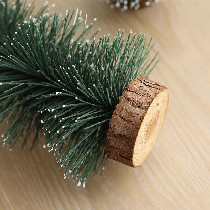 Christmas Decorations Snow Scenes Mini Christmas Trees Office Desks Wine Cabinets TV Cabinets Christmas Decorative Items Oasis Select