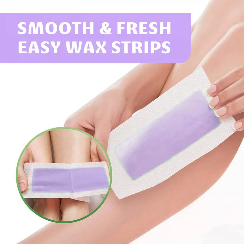 DR.DAVEY Double-Sided Depilatory Wax Strips – Full Body