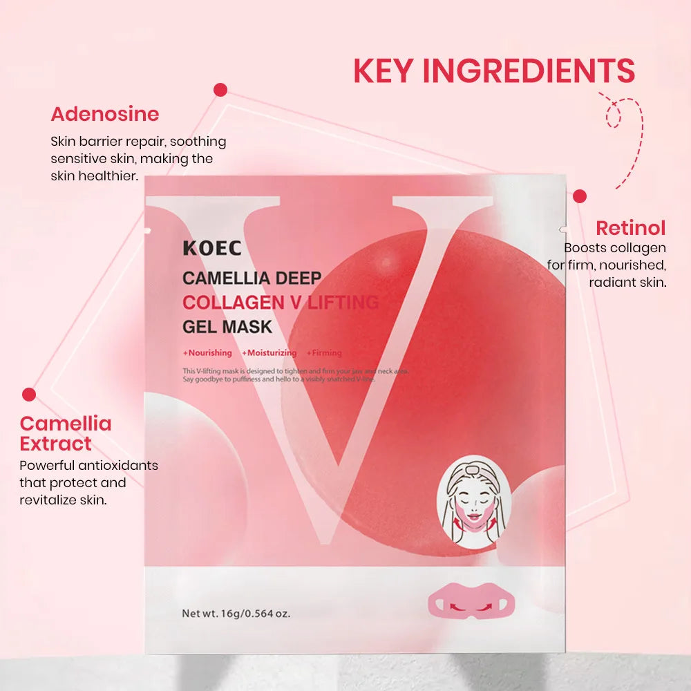V-Lift Collagen Face Sculpting Mask – Firming & Contouring Band Face Sculpting Mask Oasis Select