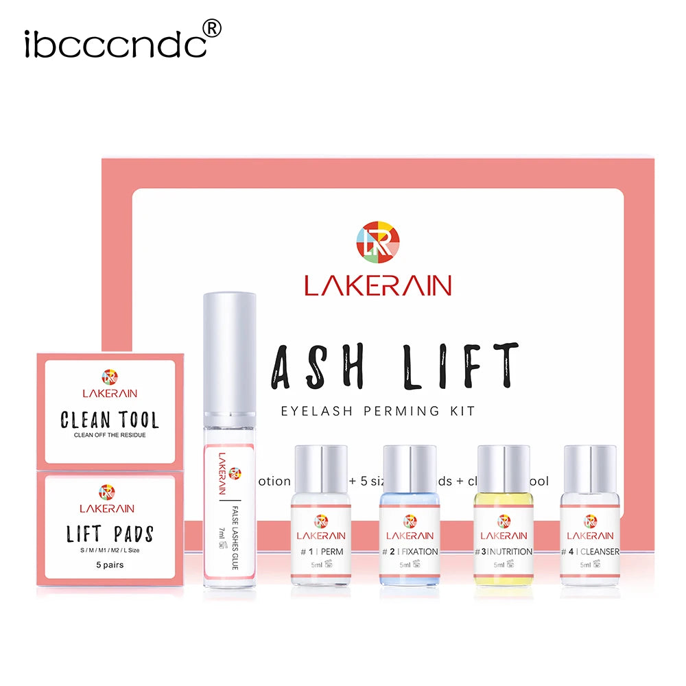 ibcccndc Lash Lift Kit – Perming, Fixation & Nourishing Set