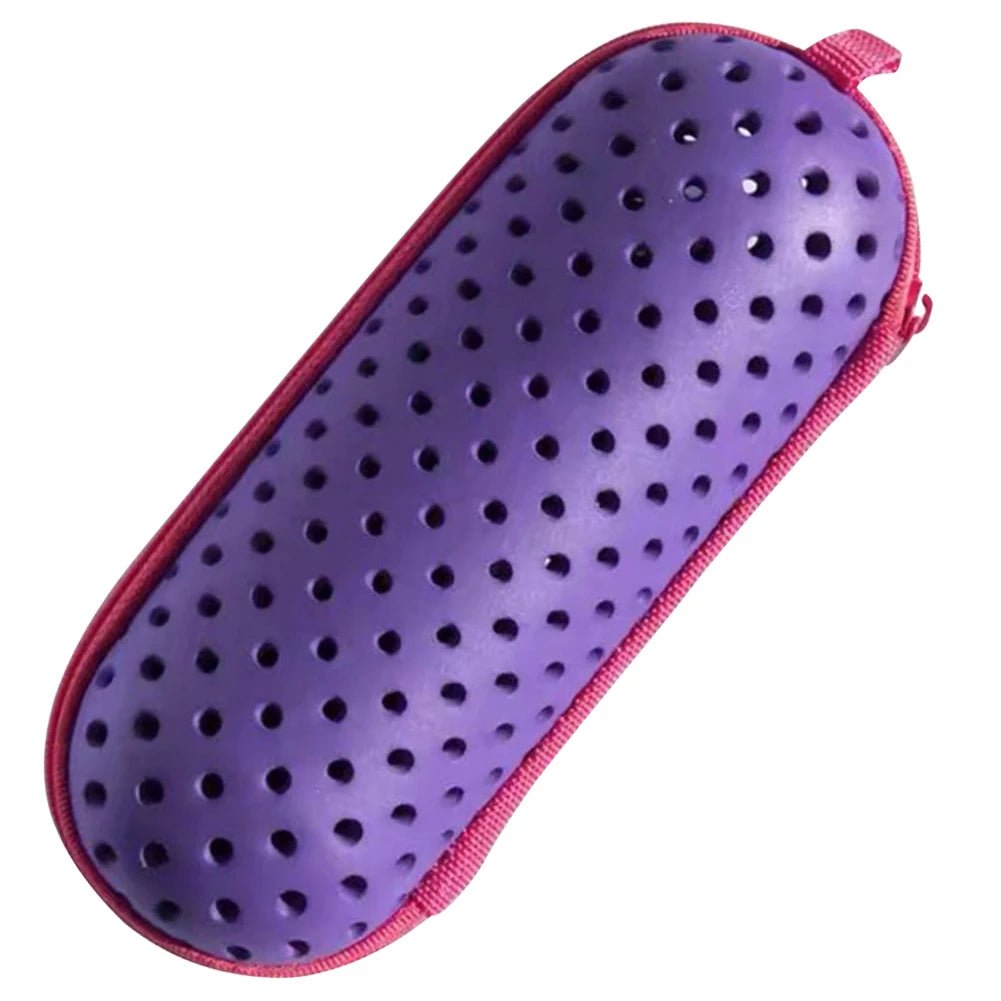 Swim Goggle Case Goggles Protective Case with Clip & Drain Holes Zipper Eyeglasses Case Portable Breathable for Outdoor Swimming Oasis Select Purple Australia