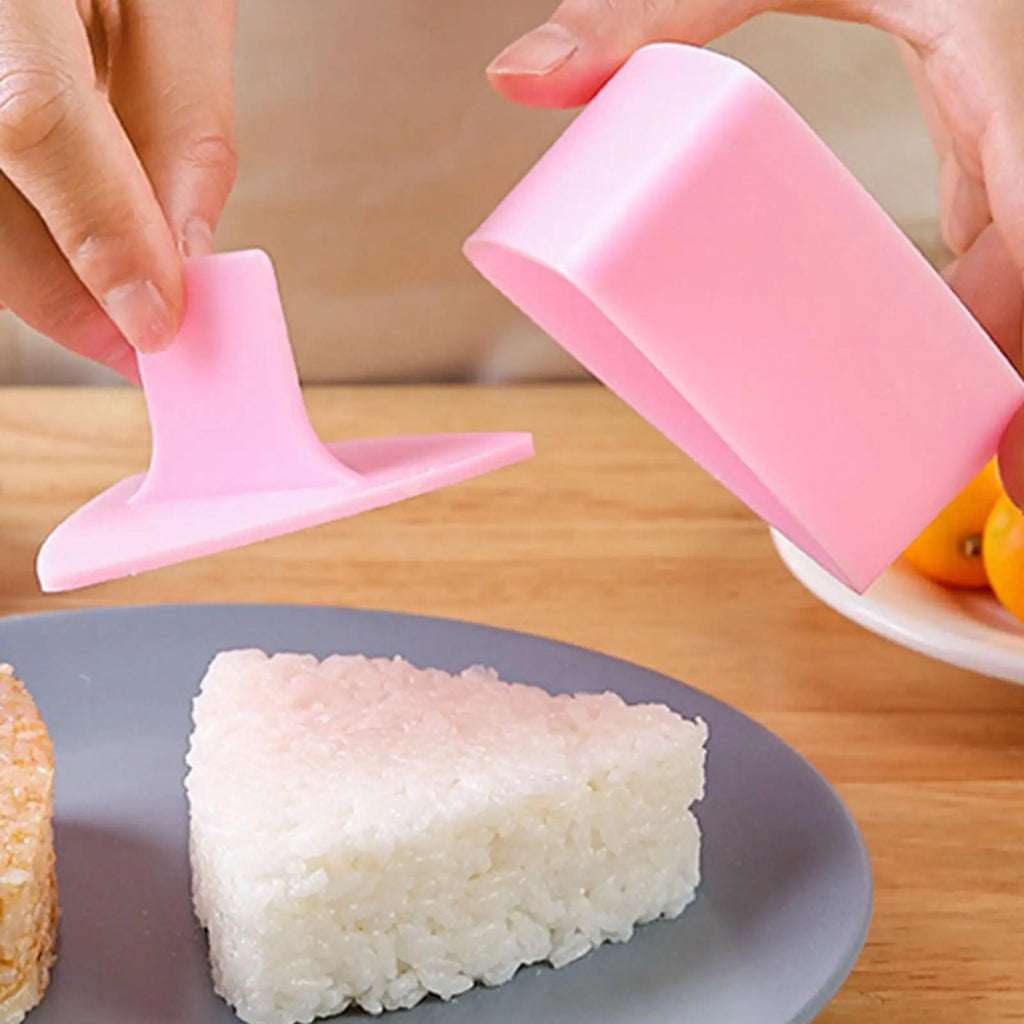 Sushi Mold Triangle Mould Onigiri Rice Ball Food Press Triangular Sushi Maker Mold Sushi Kit Kitchen Bento Rice Balls Accessory Oasis Select