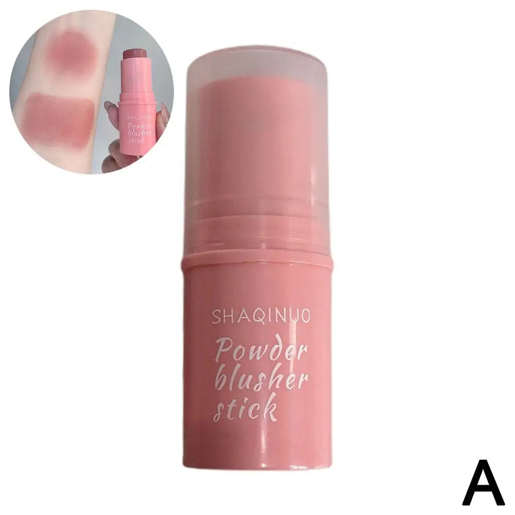 Rose Blusher Stick Cream Smooth Cheek Tint Monochrome Nude Blush Natural Matte Pink Apricot Face Rouge Contour Makeup Oasis Select A