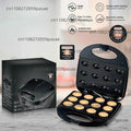 Electric Waffle Iron & Pancake Maker – Double-Sided Sandwich Toaster