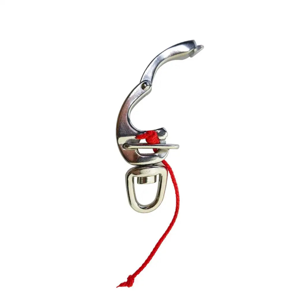 Quick Release Boat Snap Shackle with Small Swivel Eye 316 SS Yacht Truck Car Apartment RV Fast Eye Snap Hook Oasis Select
