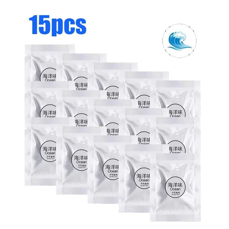 5/10/15pcs Car Air Freshener Supplement Car Vent Perfume Refill Replace Aroma Cotton Pads Perfume Fragrance Interior Accessories Oasis Select Ocean-15pcs