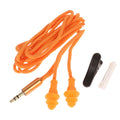 70cm Labor Protection Noise Reduction Earphone Factory Noise Reduction Earphone Industrial Work Eavesdropping Use At Work Oasis Select ORANGE