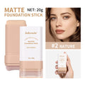 Matte Foundation Stick Waterproof Coverage Travel Flawless Eraser Foundation Stick Lightweight Enhance Skin Radiance Face Makeup Oasis Select 02 Nature