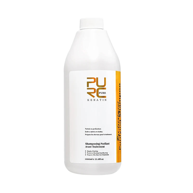 1000ml Brazilian Keratin Hair Treatment 0%/5%/8%/12% Formalin Smoothing Straightening Soften Hair Care Professional Salon PURC Oasis Select Shampoo Russian Federation