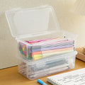 1Pcs Pencil Case Box PP Material Transparent Pencil Box Pouch Stationery School Pencil Case Supplies Pencil Storage Oasis Select onesize