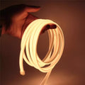 AC 220V COB LED Strips Lights Waterproof LED Outdoor Light 288 LEDs/M 1M-30M LED Light For Room Decoration With Switch And Plug Oasis Select Warm White 18M EU Plug