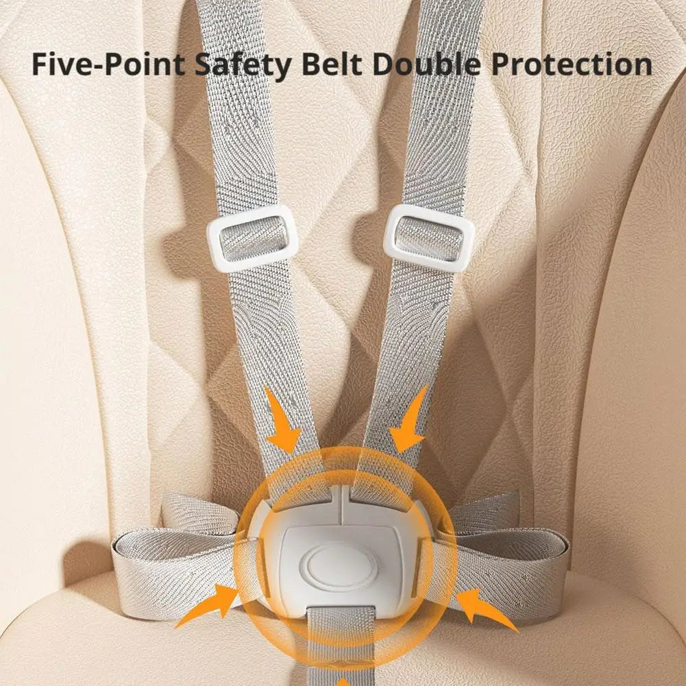 5-Point Baby Safety Harness – High Chair, Stroller & Pram