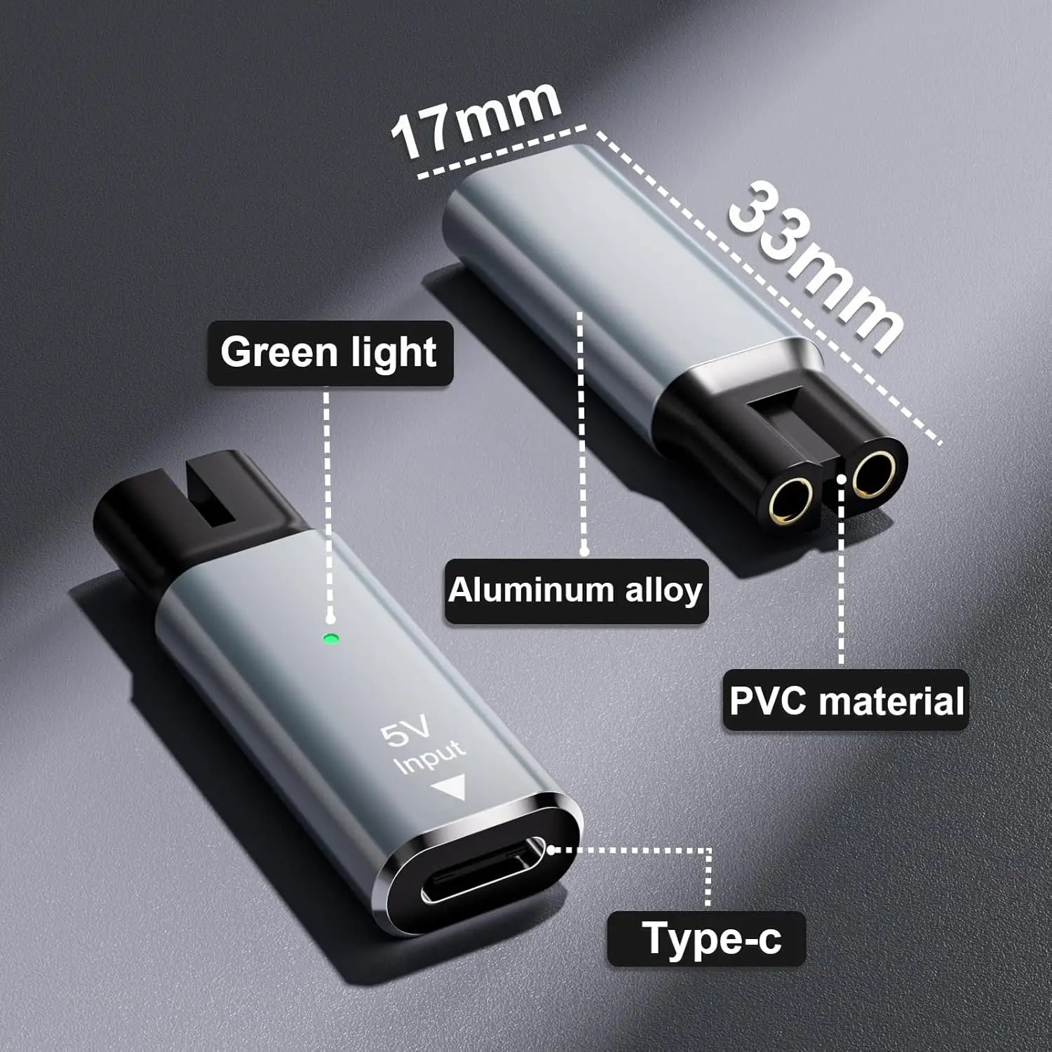 5V USB-C Shaver Charger Adapter for Philips OneBlade QP2724 QP2834 Shaver Charging Adapter Oasis Select
