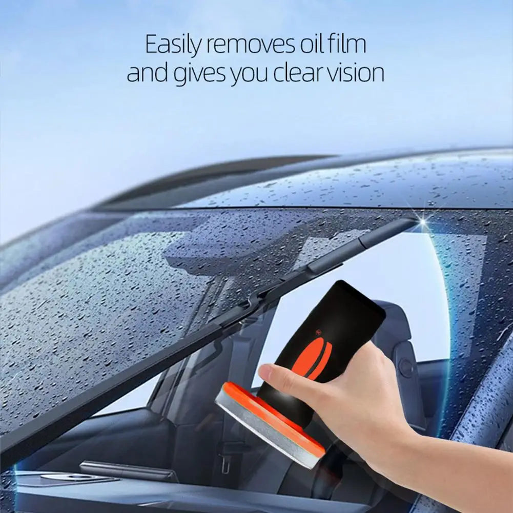 Car Glass Oil Film Remover & Windshield Cleaning Brush Glass Cleaning Brush Oasis Select