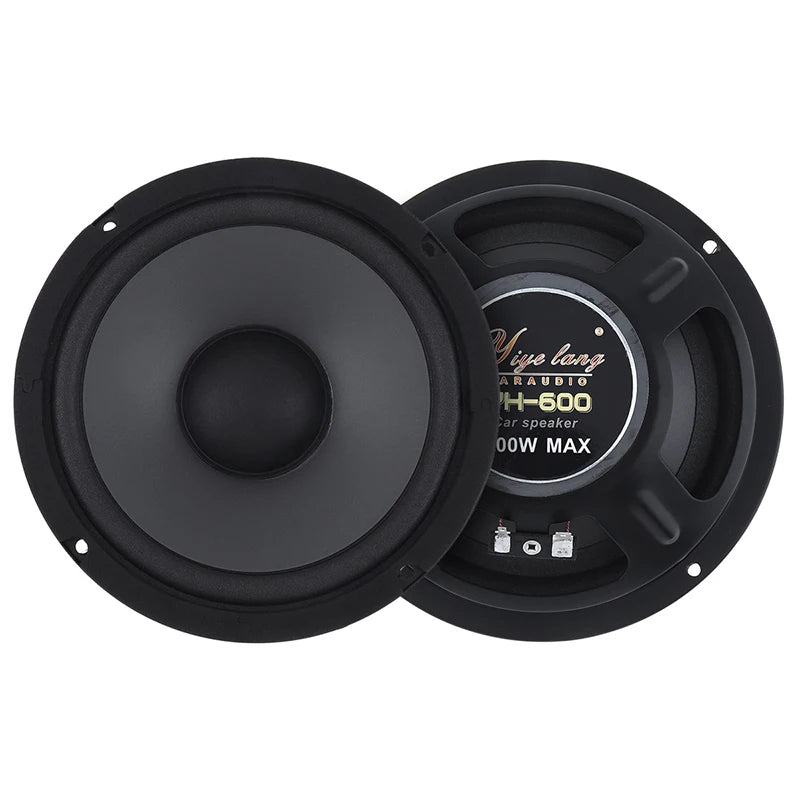 YH-600 600W 6inch Coaxial Speaker, Superior Full Frequency Car Audio Stereo Oasis Select
