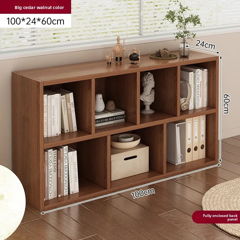 Bookshelf Bookcase Floor Shelf Home Living Room Study Combination