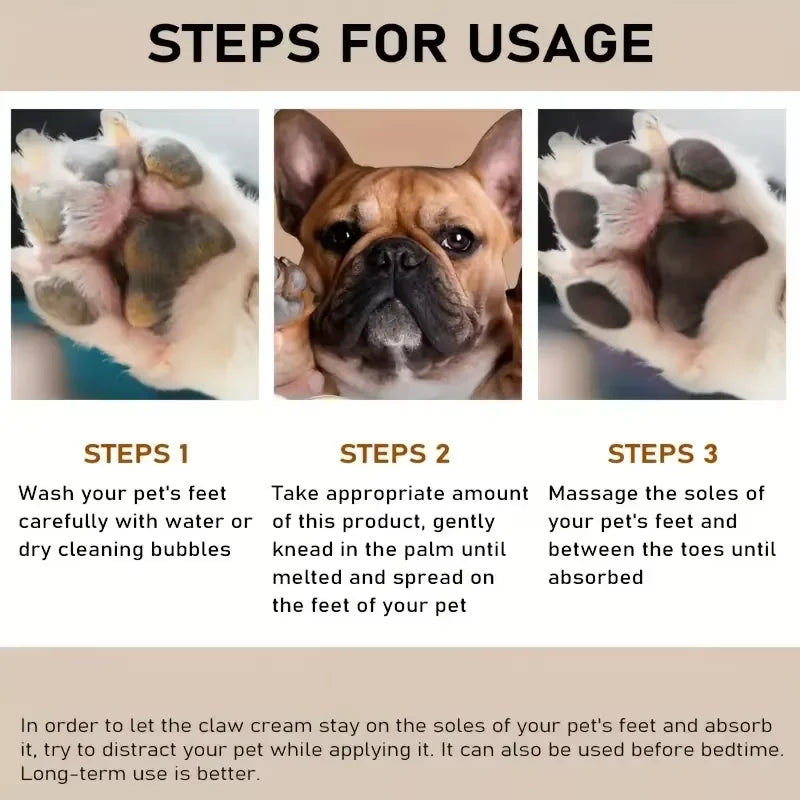 Dog & Cat Paw Nose Moisturizing Cream – 50g Pet Paw Care