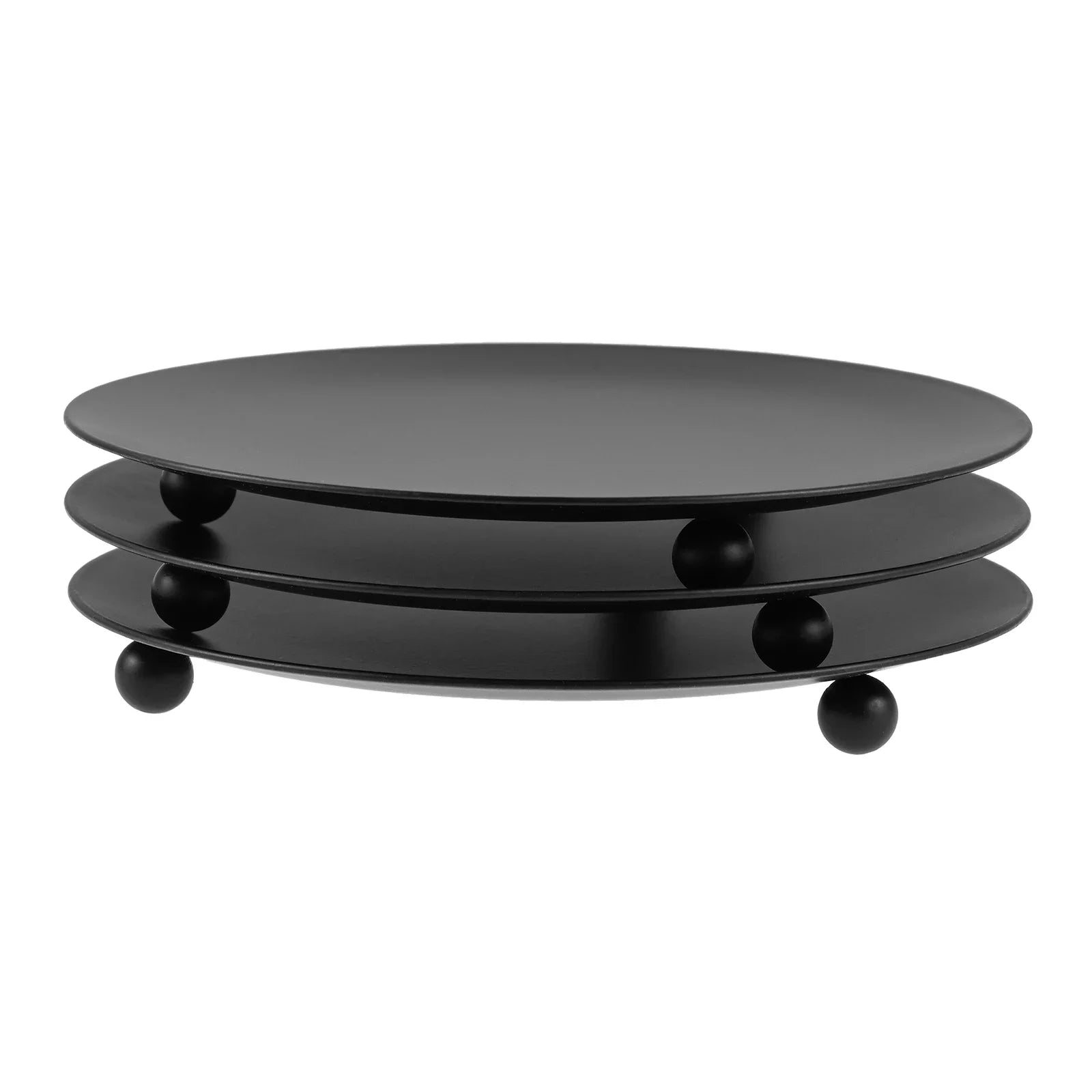 8pcs Black Pillar Candle Holders Made of Iron,Rust-proof,Sturdy and Durable Fits for Weddings,Festivals or Daily Home Decoration Oasis Select