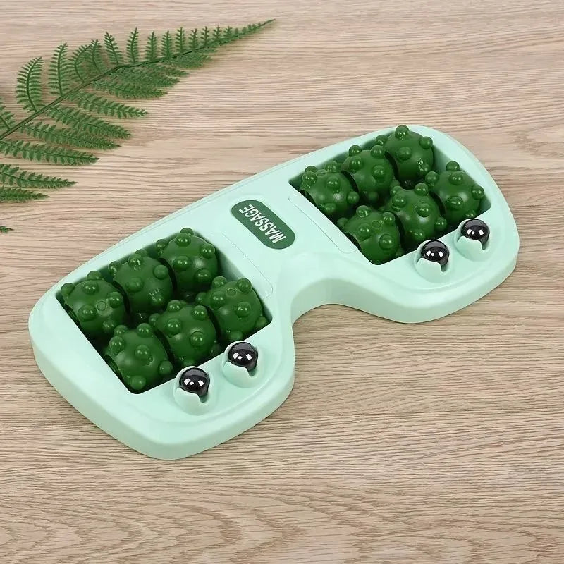 16-Ball Magnetic Foot Roller Massager – Acupoint Leg Massage Foot Roller Massager Oasis Select
