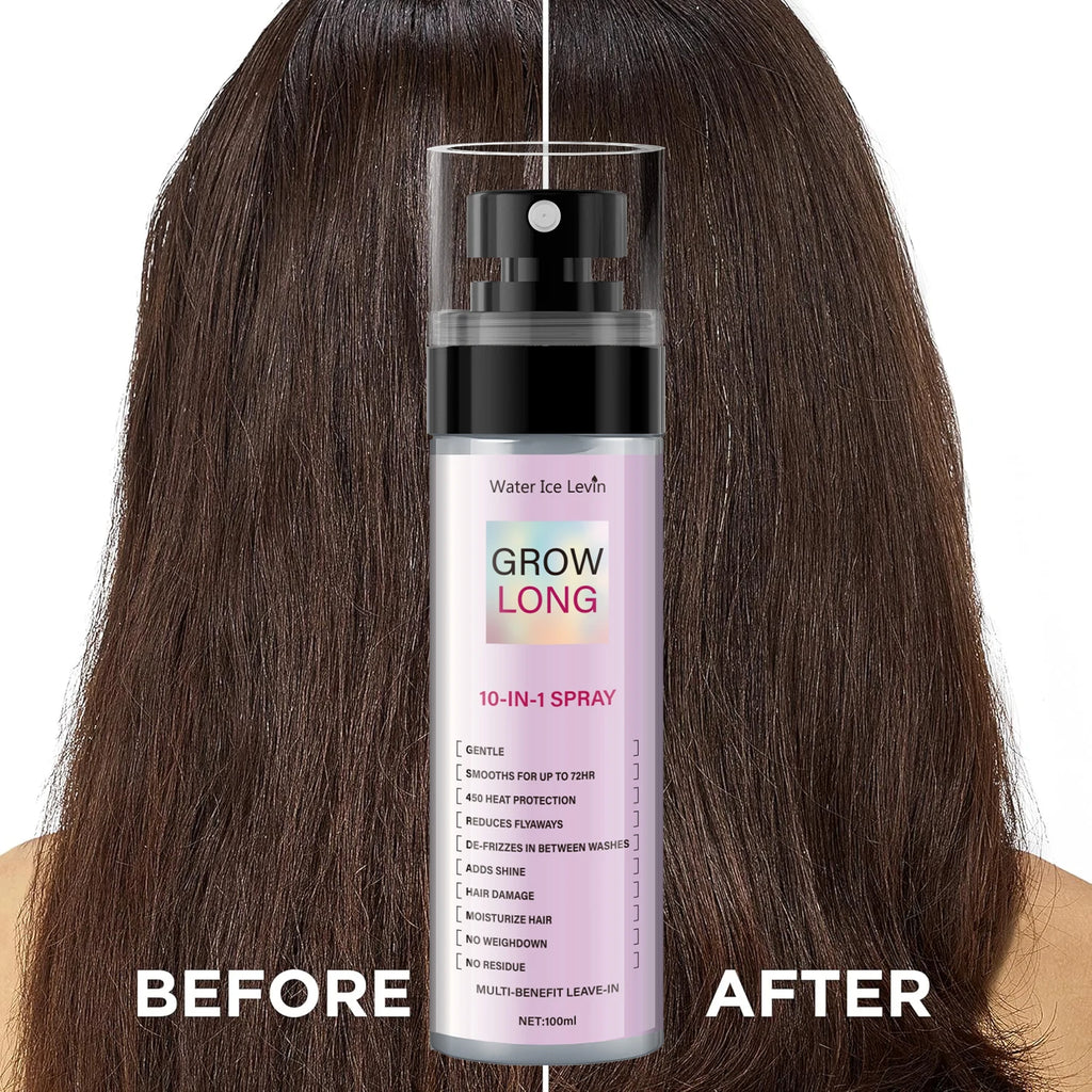 10-in-1 Leave-In Hair Spray – Caffeine, Ginseng & Vitamin E Leave-In Conditioner Spray Oasis Select