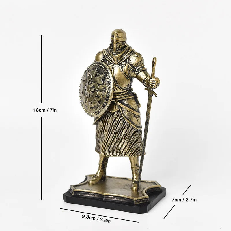 Nordic Vintage Knight Decoration Creative Living Room Office Decoration Home TV Cabinet Decoration Oasis Select WS24104-J
