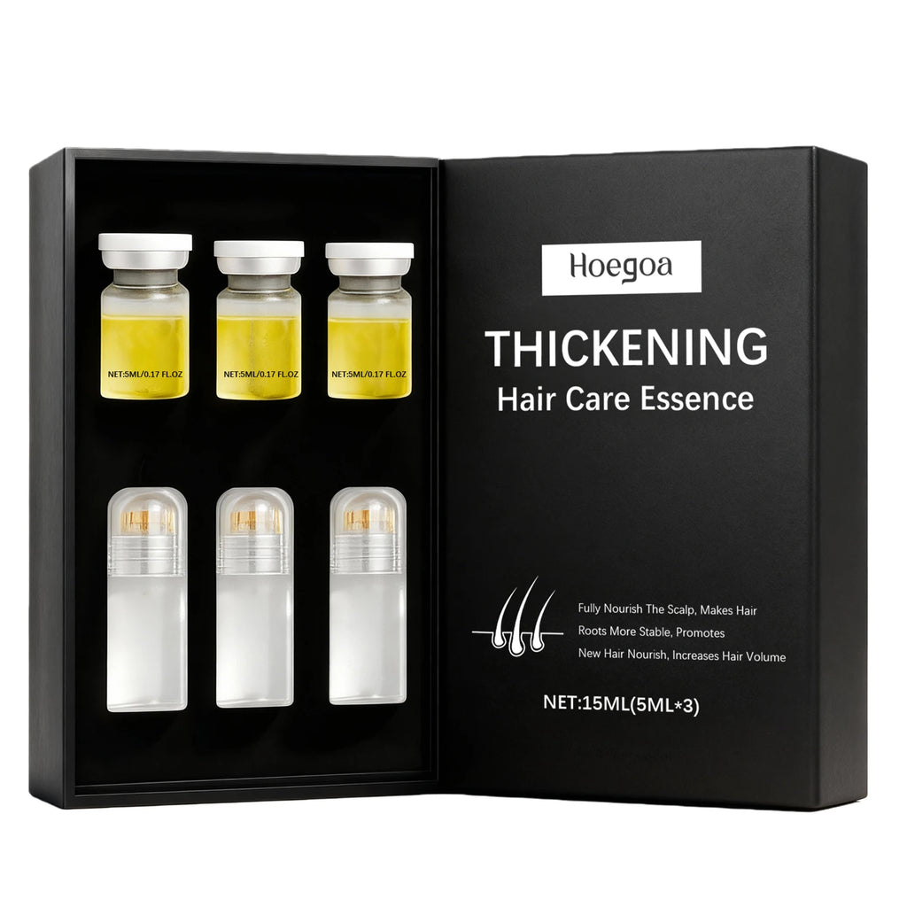 Hair Care Kit with Roller Applicator – Scalp Massage & Nourish