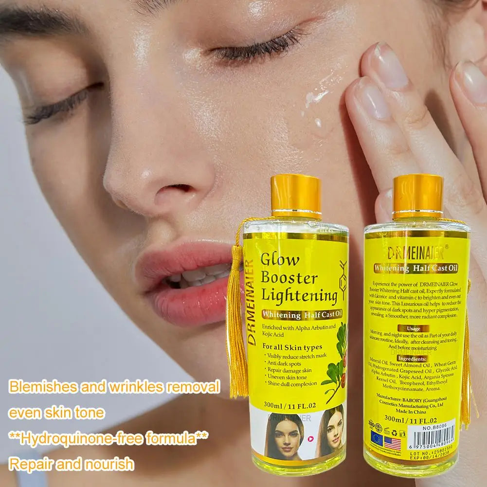 Brightening Face Oil – Arbutin, Kojic Acid & Turmeric | 300ml Brightening Face Oil Oasis Select