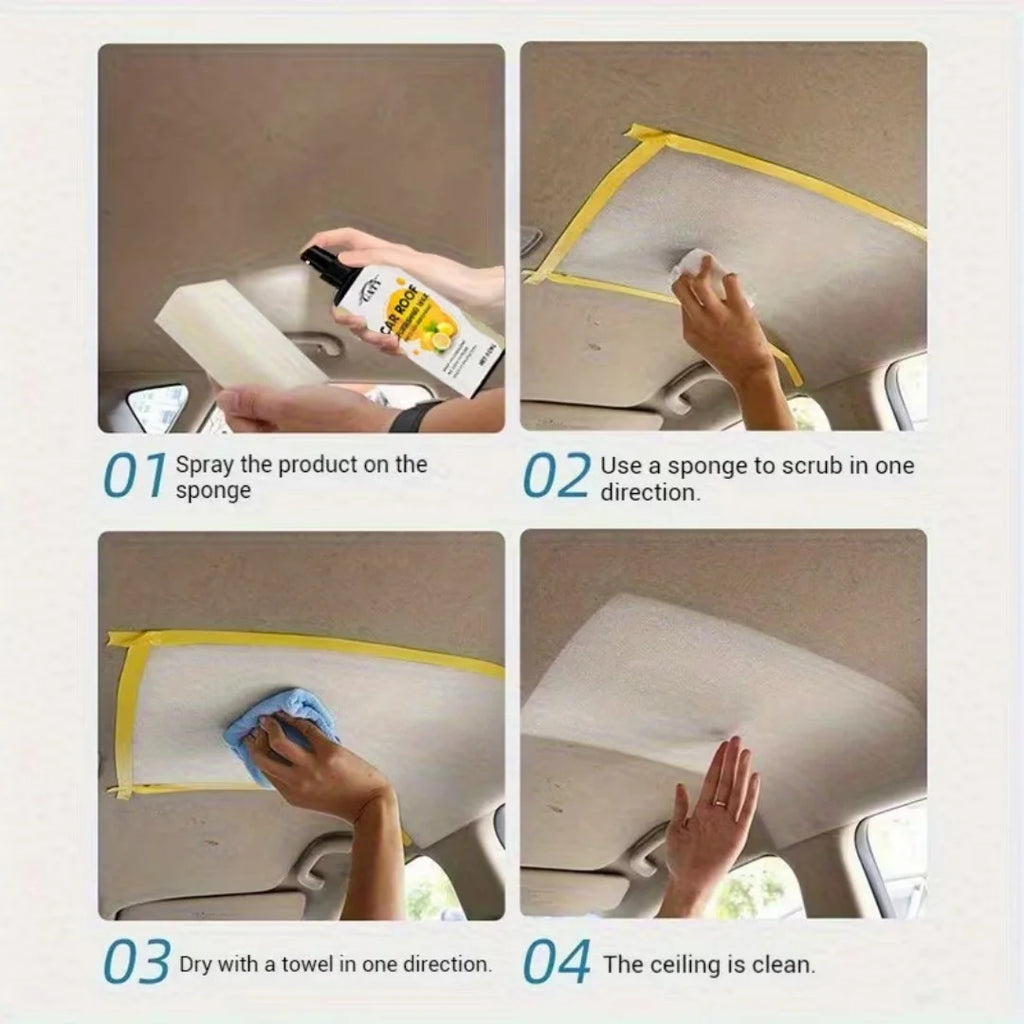 Car Roof & Interior Restoration Spray Wax – Plastic & Vinyl Car Restoration Spray Oasis Select