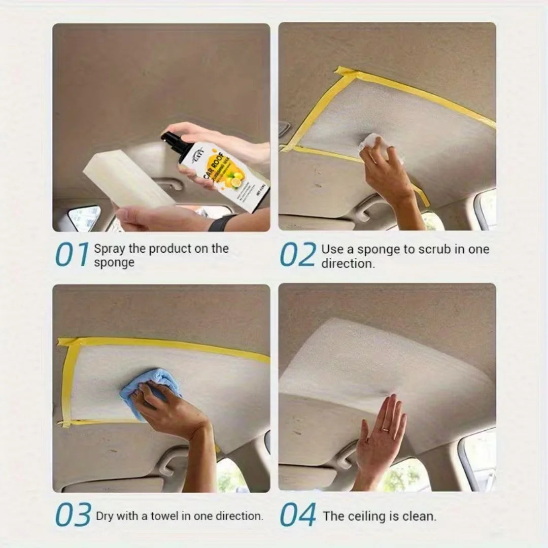Car Roof & Interior Restoration Spray Wax – Plastic & Vinyl Car Restoration Spray Oasis Select