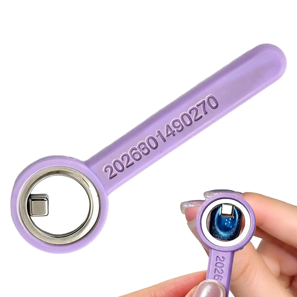 1PC Cat Eyes Nail Magnet Strong Power Ring Magnetic Tool With Handle For Cat Eyes Gel Polish DIY Nails Art Manicure Tools Oasis Select