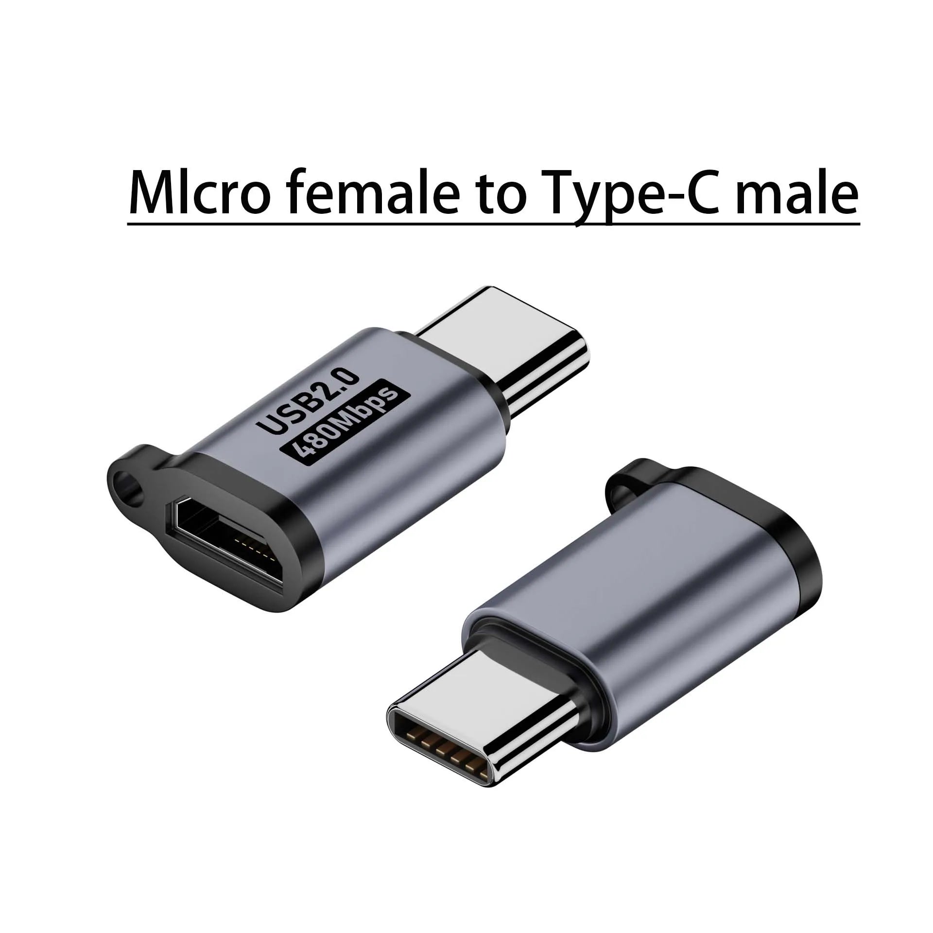 USB Adapter – Micro USB, Type-C & Mini USB Female Converter USB Plug Adapter Oasis Select Micro to Type-C
