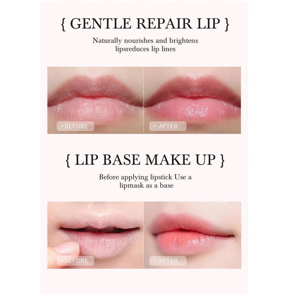 HANDAIYAN 2-in-1 Lip Scrub Balm & Exfoliating Moisturizer