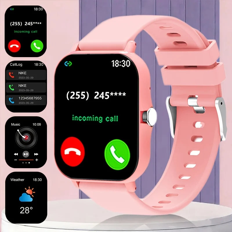 ERUN 1.83" Smart Watch – Bluetooth Calling, AI Voice & Music