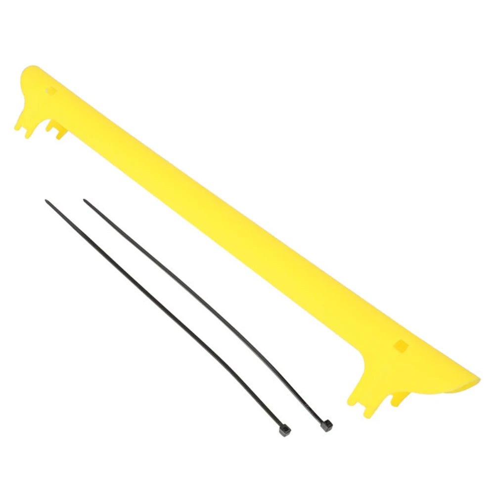Chain Protector Chainstay Cover 222mmx 20mmx0.3mm Chain Protector Chainstay Cover Bicycle Frame High Performance Brand New Oasis Select Yellow