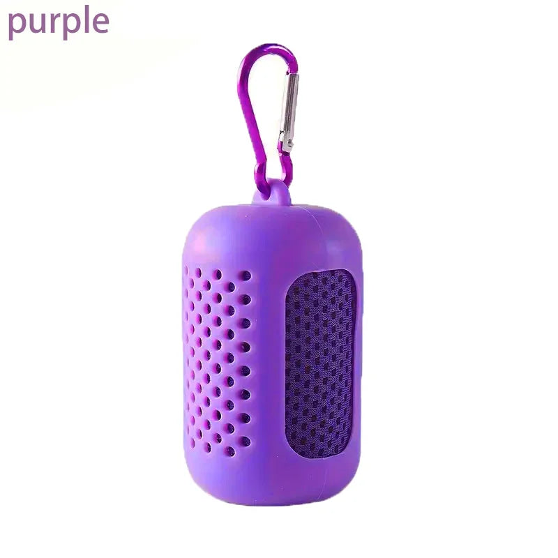 New Microfiber Towel Sports Quick-drying Super Absorbent Camping Towel Super Soft and Lightweight Gym Swimming Yoga Beach Towel Oasis Select purple 30x80cm