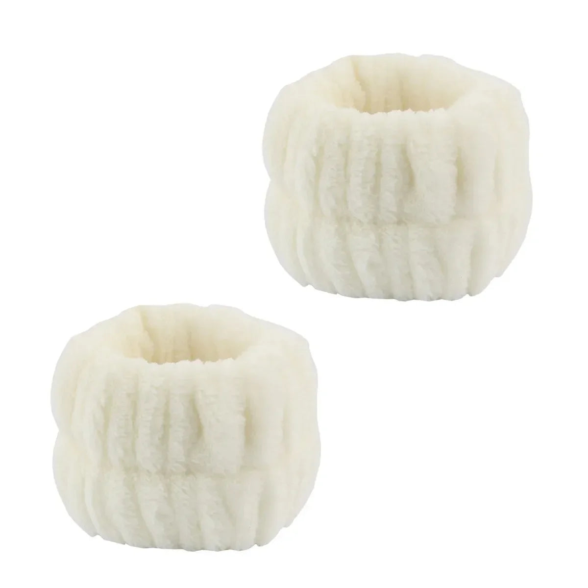 1/2/3PCS Face Wash Wristbands Headband Makeup Hair Care Headband Wash Headband For Washing Your Face Hair Bands For Women Oasis Select Beige 2Pcs