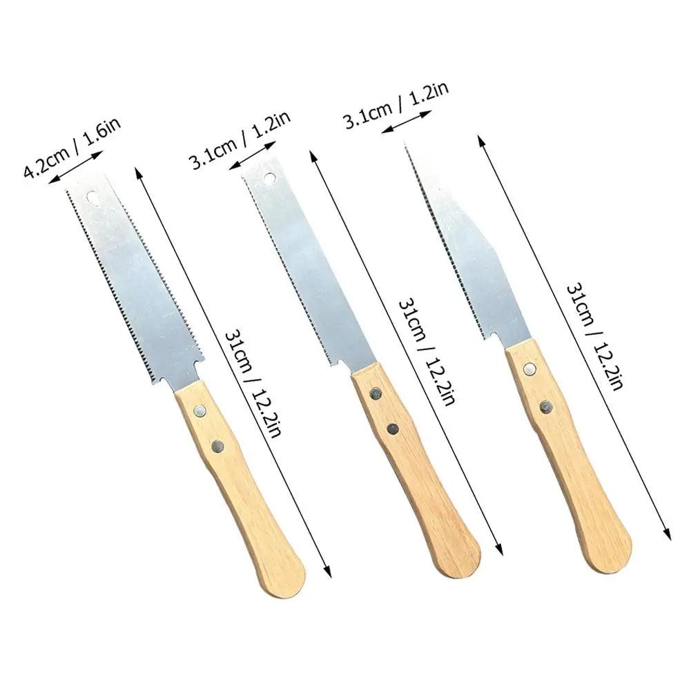 SK5 Steel Double-Sided Pull Saw – Wood & Garden Pruning