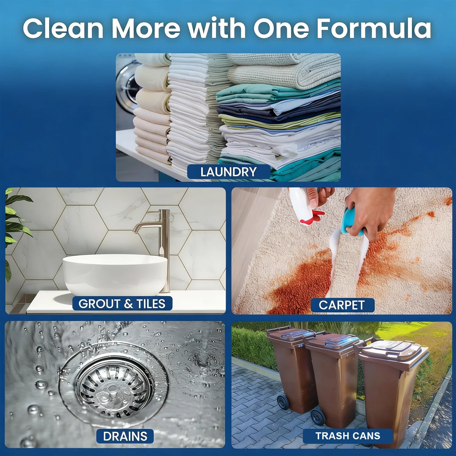 Pure Sodium Percarbonate Oxygen Bleach Powder Color-Safe Laundry Stain Remover Chlorine-Free Fabric Whitener All-Purpose Cleaner Oasis Select