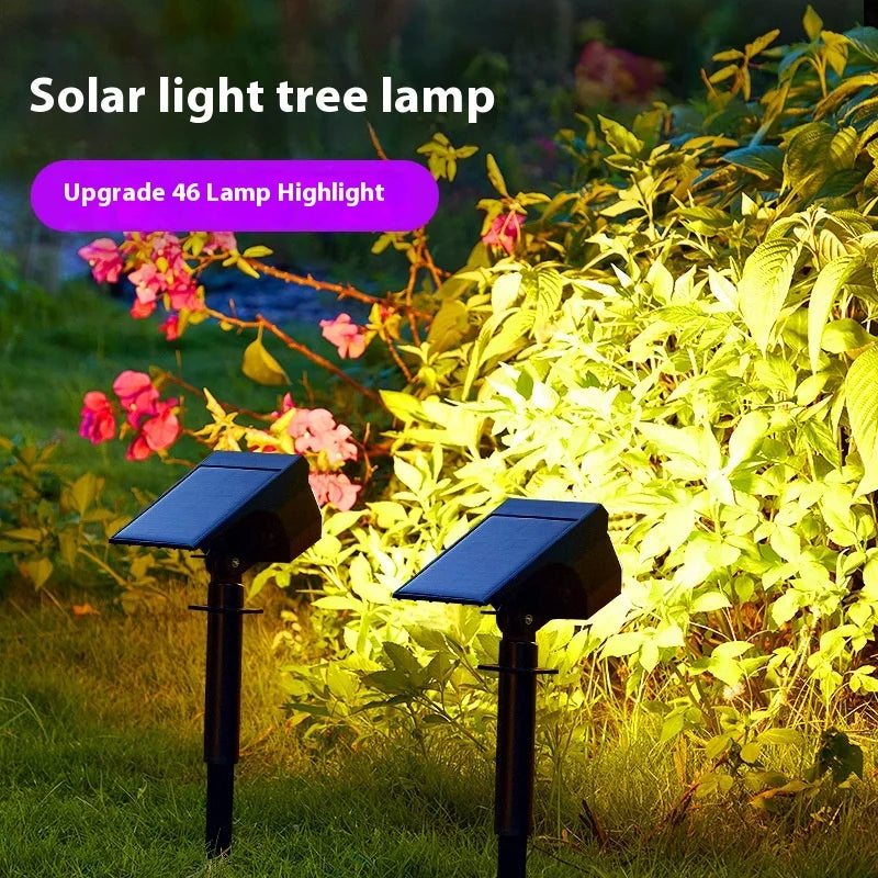 Solar Spotlights, Tree Lights, Outdoor Waterproof Ground Plug Lights, Lawn Lights, and Household Garden and Courtyard Lights Oasis Select