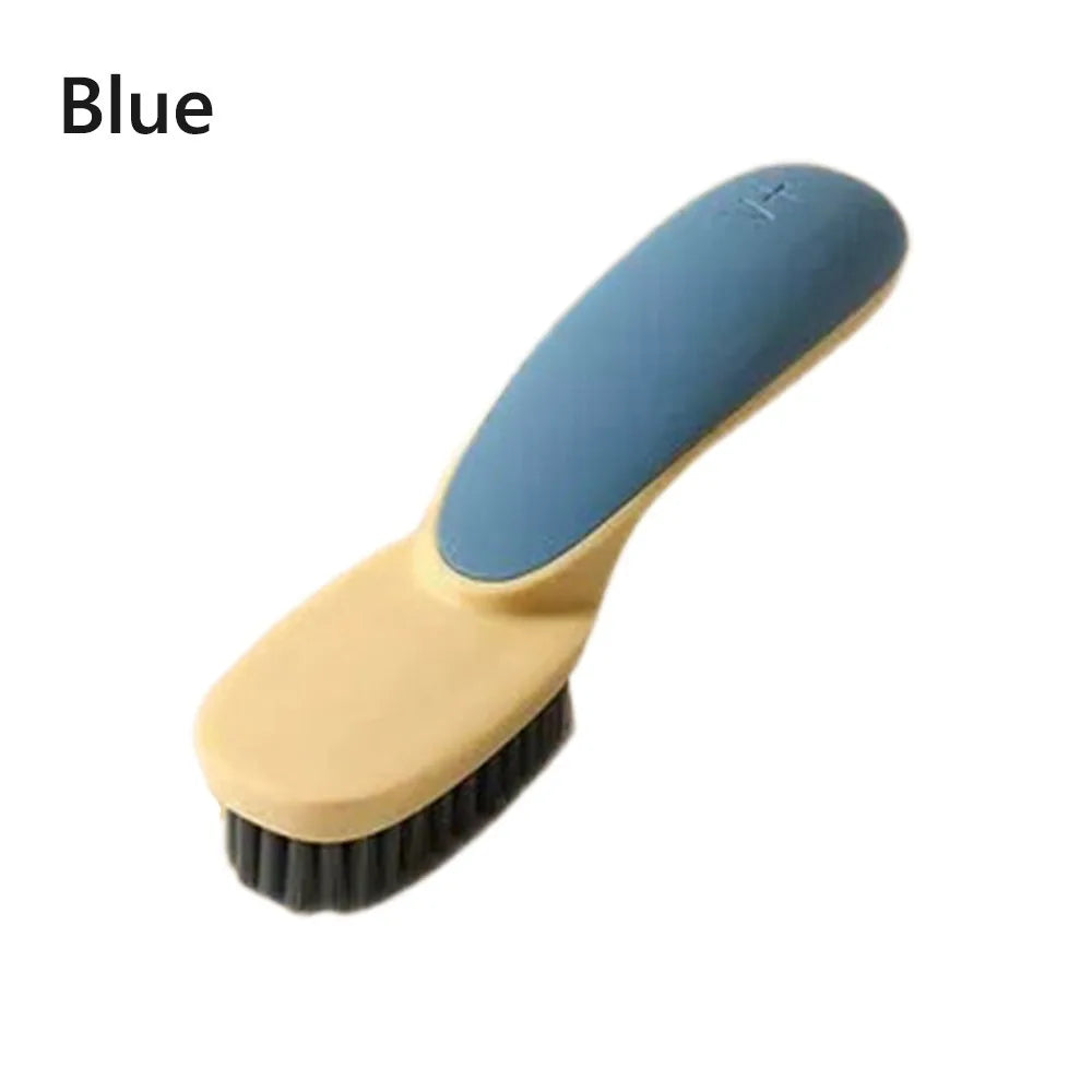 Durable Multifunctional Shoe Brush No Damage Long Handle Clean Brush No Hair Loss Laundry Brush Oasis Select Blue