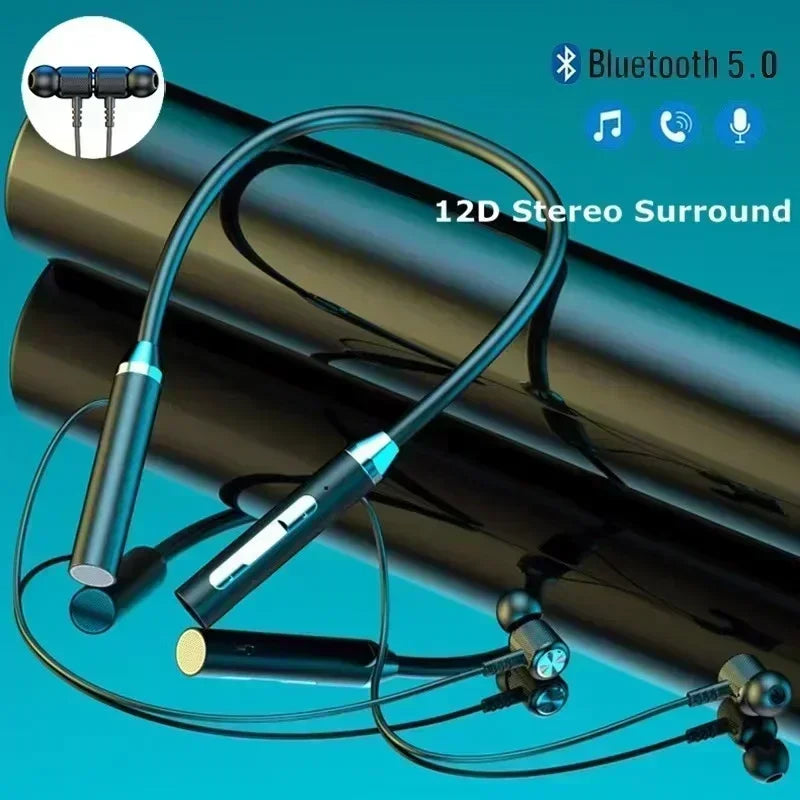 K58 Wireless Headphones Bluetooth Neckband Magnetic Earphones Sport Running Earbuds Waterproof Bluetooth 5.0 Headset With Mic Oasis Select