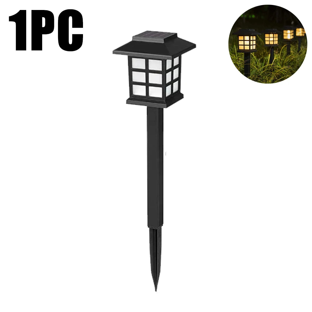 Solar LED Pathway Lights Outdoor IP65 Waterproof Garden Stake